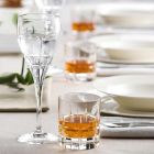 12 pahare duble de modă veche de tip whisky Basso în cristal - Fiucco Viadurini