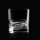 12 pahare de cristal decor de undă pentru whisky sau apă de pahar Dof - titan Viadurini