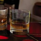 12 pahare pentru apă sau whisky Design vintage în cristal decorat - tactil Viadurini