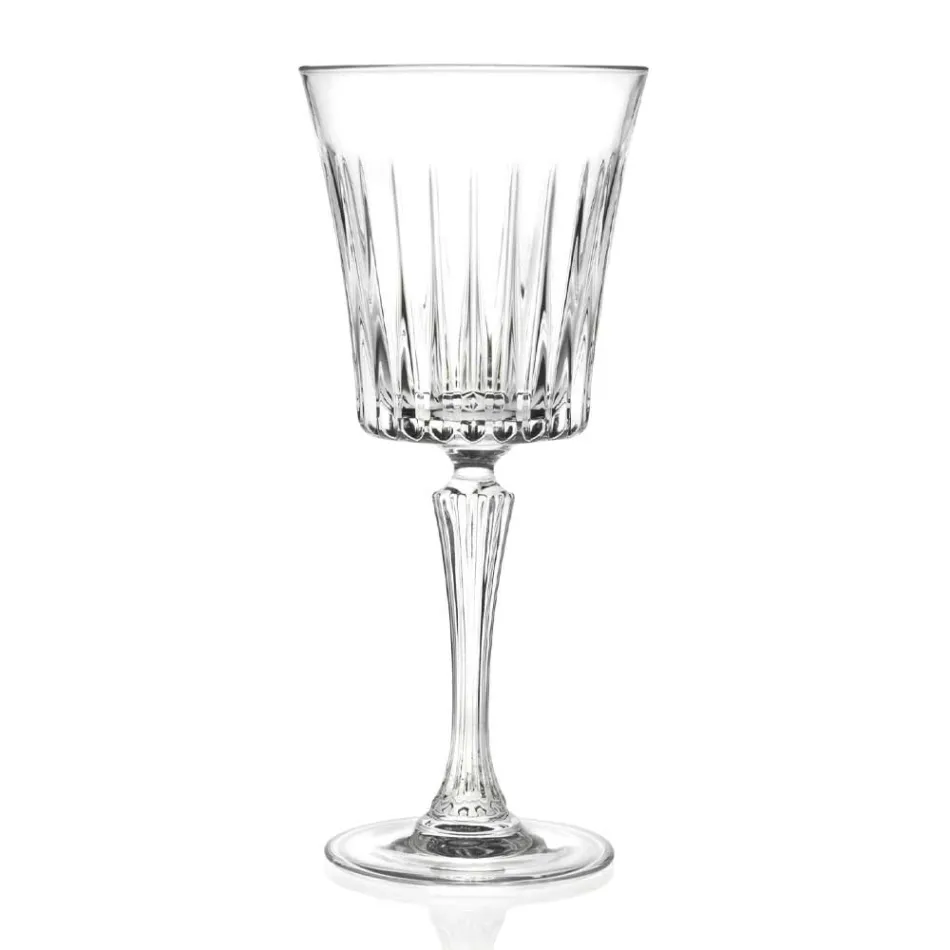 12 pahare de vin ecologice de cristal cu apă de cocktail - Senzatempo Viadurini