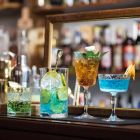 12 pahare pentru design de apă, băuturi sau cocktailuri în cristal decorat Eco - Destino Viadurini