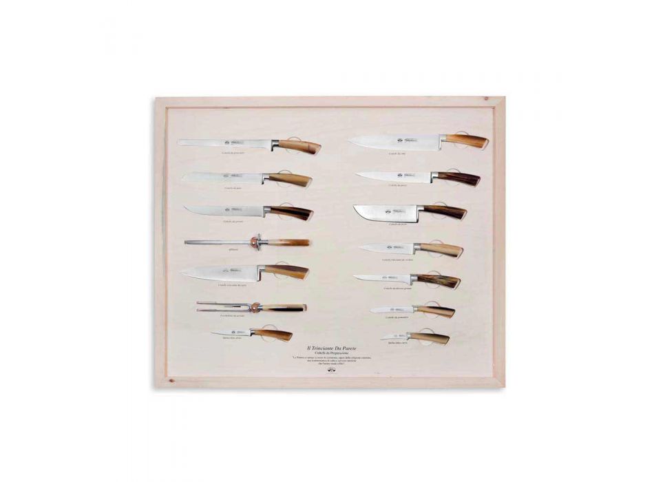 14 cuțite cutie de perete Berti exclusive pentru Viadurini - Michelangelo Viadurini
