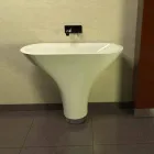 Design Chiuvetă de baie din faianță Made in Italy Viadurini