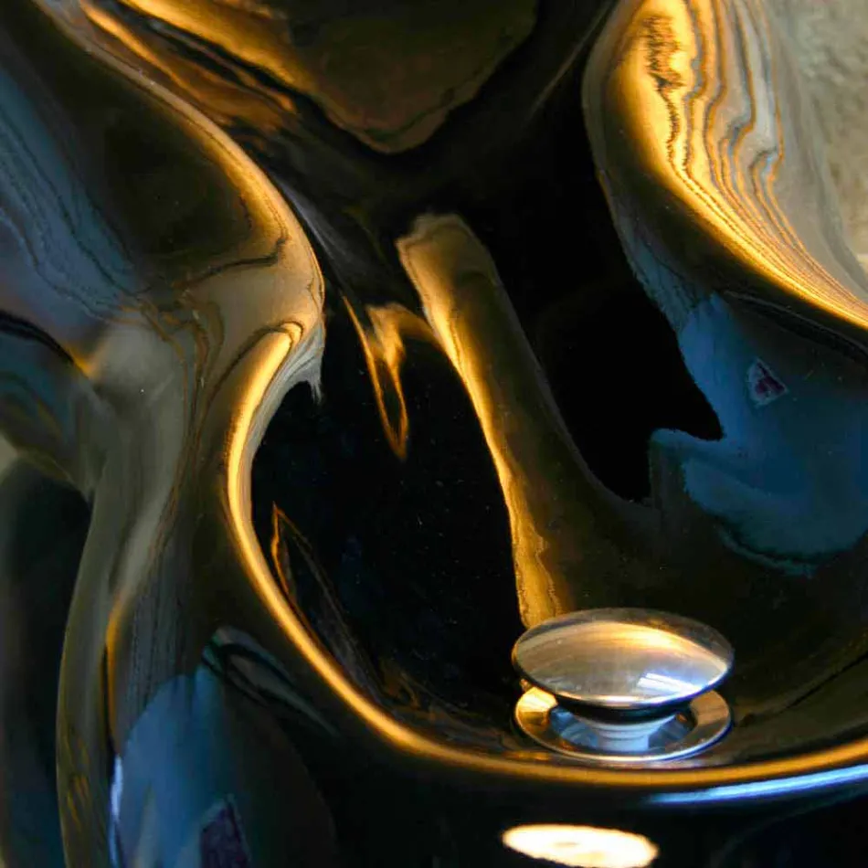 Goldline Modern Design Washbasin Fabricat în Italia Viadurini