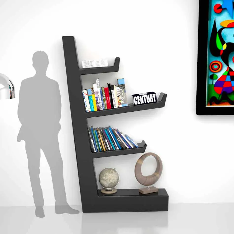 Design Austen Bookshelf Realizat în Italia Viadurini