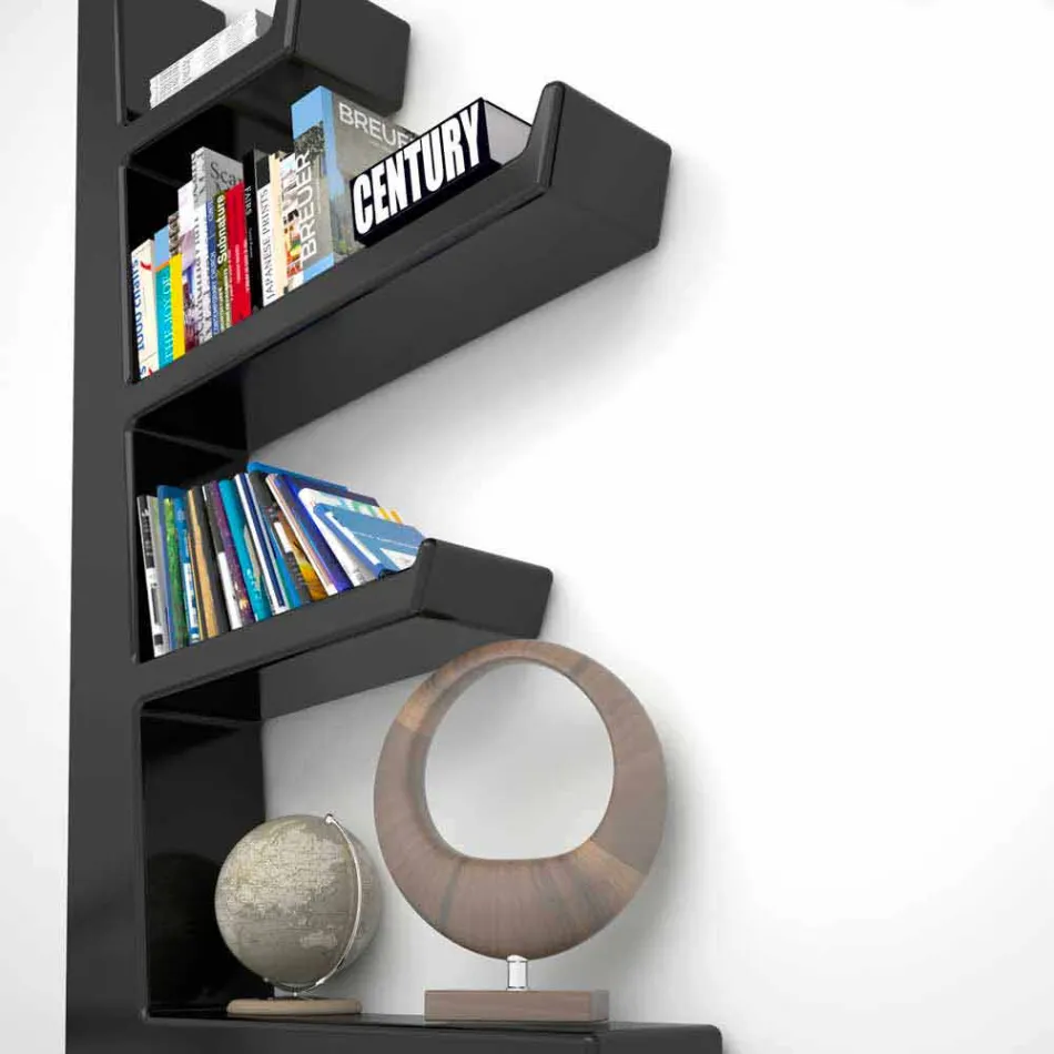 Design Austen Bookshelf Realizat în Italia Viadurini