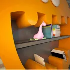 Hârtie modernă Hardy Made in Italy Viadurini