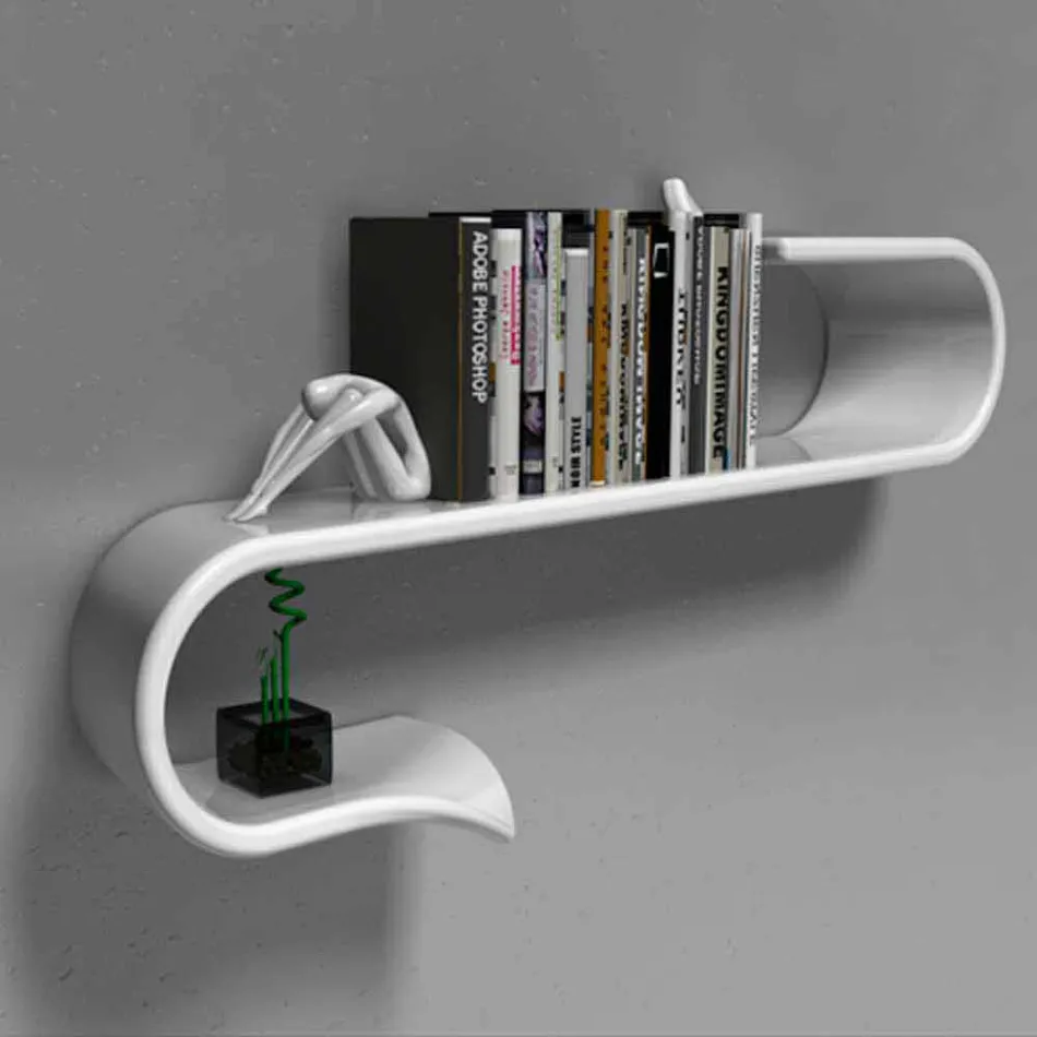 Modern Design Shelf Waveshelf Realizat în Italia Viadurini