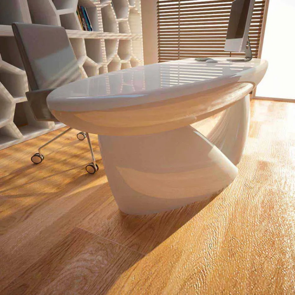 Sofstone Design Birou de birou realizat în Italia Viadurini