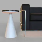 Design modern de masă de cafea Spot Made in Italy Viadurini