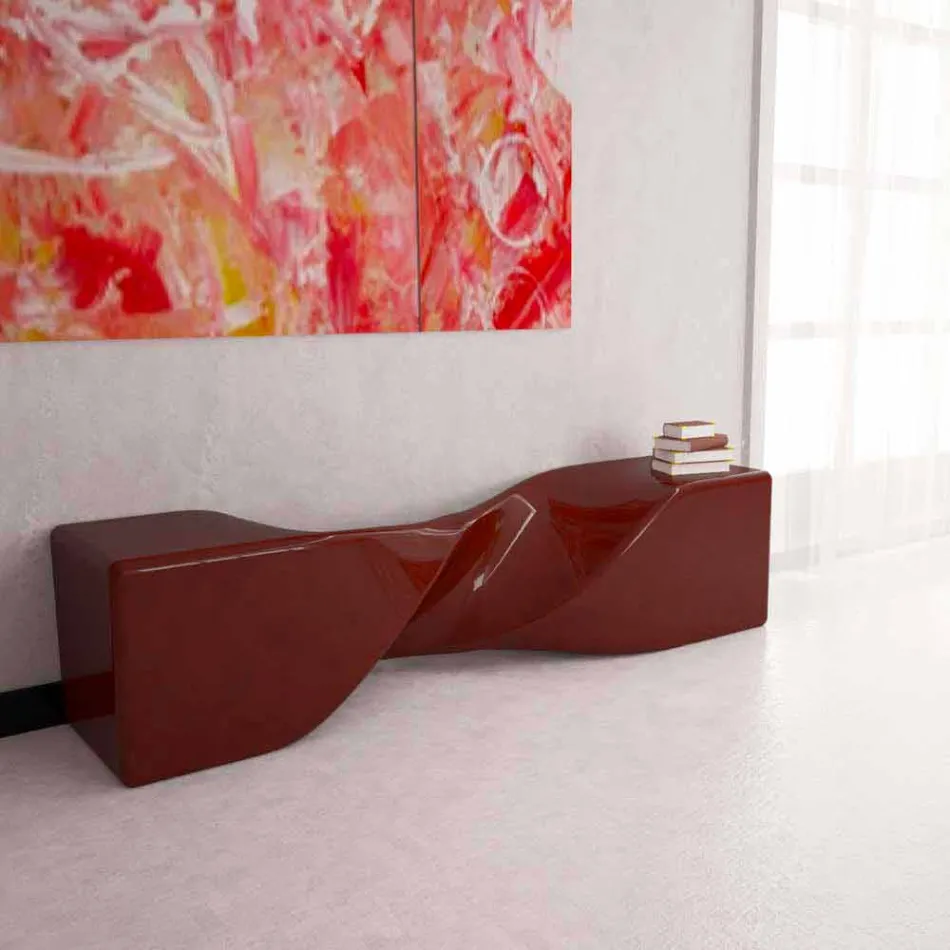 Modern Design Bench Bobby Realizat în Italia Viadurini