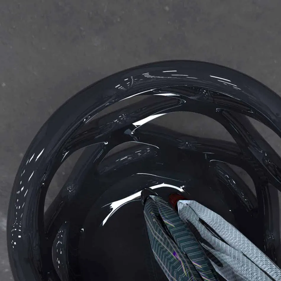 Stâlp de umbrelă Modern Design Coulee Fabricat în Italia Viadurini