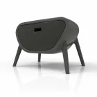 Modern Design de masă de noptieră Little Gauche Made in Italy Viadurini