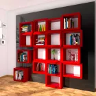 Design Biblioteca Fra011 Realizată în Italia Viadurini