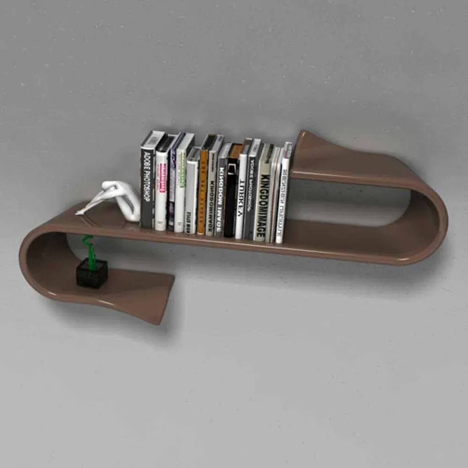 Modern Design Shelf Waveshelf Realizat în Italia Viadurini