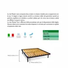 Rețea dublă cu Bio Comfort vertical Lamelele 2 Viadurini