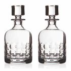 2 sticle pentru whisky în cristal ecologic decorate cu capac - titanioball Viadurini