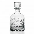2 sticle de cristal whisky ecologic cu capac, decorațiuni vintage - aritmie
