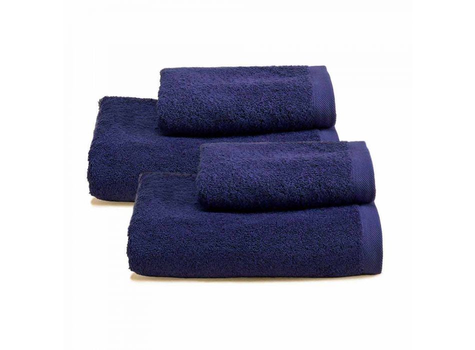 2 perechi de prosoape de baie colorate Service în bumbac Spguna - Vuitton