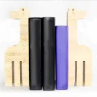 2 Suporturi de cărți în marmură de travertin în formă de girafă Made in Italy - Morra Viadurini