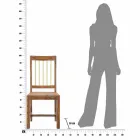 2 Scaune de bucătărie cu design modern - Sandy Viadurini