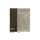 2 scaune de interior din metal bronz cu șezut din material textil Bliss - Varen Viadurini