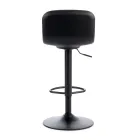 2 Scaune cu Gas Lift, Microfibra si Scaun Metal - Adonis Viadurini