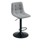 2 scaune de living cu șezut din material textil în culori diferite - Corrente Viadurini