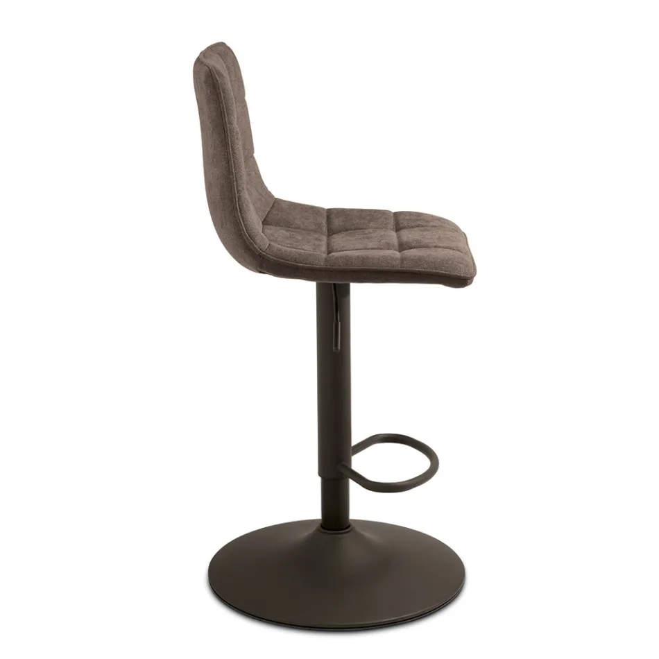 2 scaune de living cu șezut din material textil în culori diferite - Corrente Viadurini