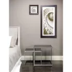 Design 2 mese moderne din oțel inoxidabil cu capac de sticla Bubbi Viadurini