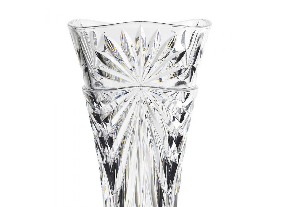 2 vase de decorare de masă în cristal unic ecologic de design unic - Daniele