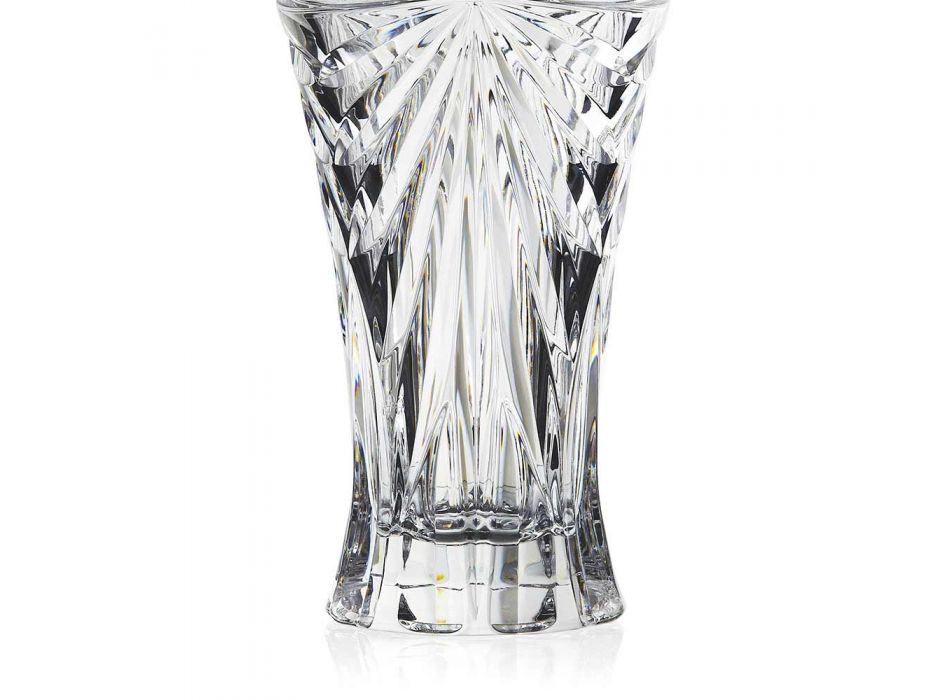 2 vase de decorare de masă în cristal unic ecologic de design unic - Daniele