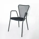 4 fotolii metalice de exterior cu design modern, fabricate în Italia - Varmo Viadurini