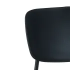 4 Scaune de Sufragerie din Otel si Polipropilena - Aquila Viadurini