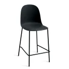 4 scaune de living din polipropilenă și cadru metalic - Dinamo Viadurini