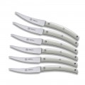 6 cuțite de masă fabricate în Italia, Berti exclusiv pentru Viadurini - Alonte