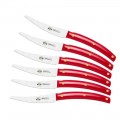 6 cuțite de masă fabricate în Italia, Berti exclusiv pentru Viadurini - Alserio