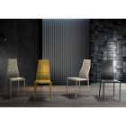 6 scaune stivuibile în piele ecologică colorată Design modern pentru camera de zi - Merida Viadurini