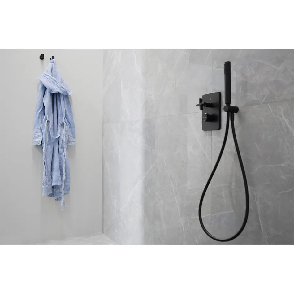 Halat de baie din in grele de lux cu glugă Made in Italy - Palace Viadurini