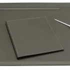 Accesorii de birou din piele regenerată 5 bucăți fabricate în Italia - Ebe Viadurini