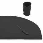 Accesorii de birou din piele regenerată 5 bucăți fabricate în Italia - Medea Viadurini