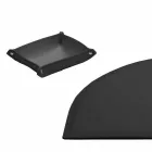 Accesorii de birou din piele regenerată 5 bucăți fabricate în Italia - Medea Viadurini