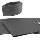 Accesorii Birou cu piele regenerată din 5 piese Made in Italy - Brando Viadurini