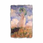 Fresco Calude Monet „Femeie cu Parasol spre stânga“ Viadurini