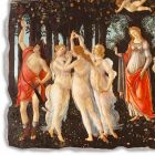Fresco manual a lui Botticelli „Alegoria de primăvară“ Viadurini