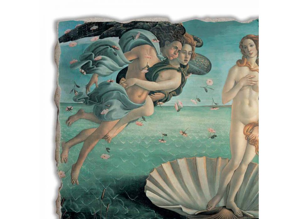 Fresco făcut în Italia lui Botticelli „Nașterea lui Venus“