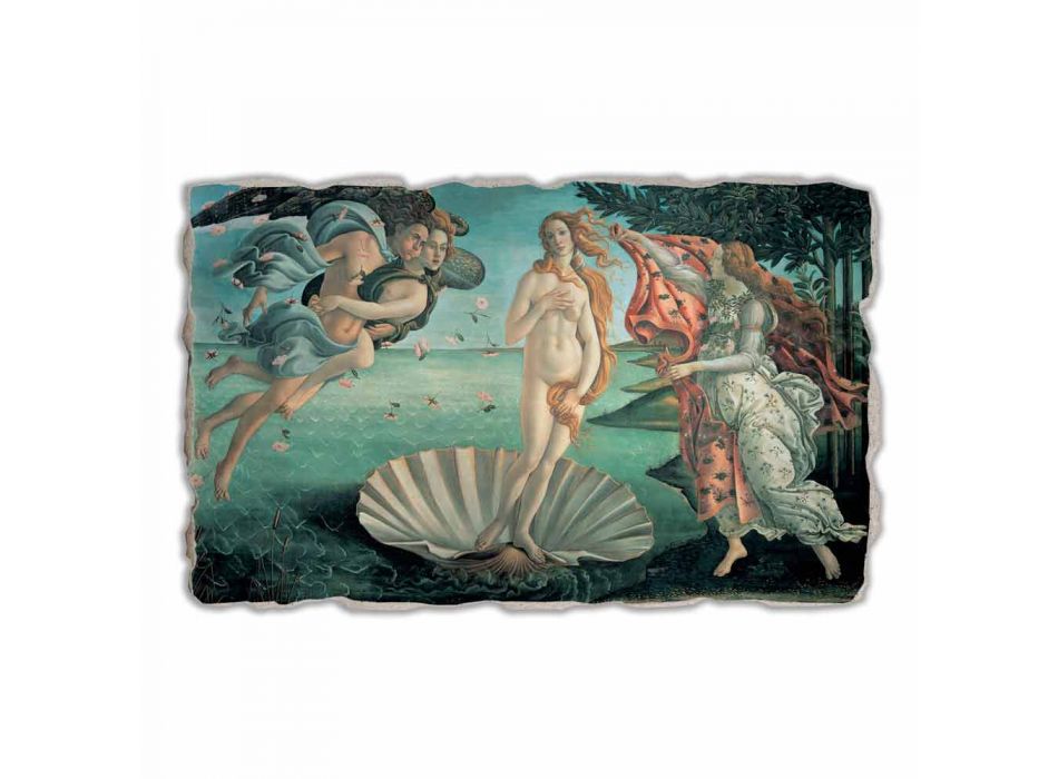 Fresco făcut în Italia lui Botticelli „Nașterea lui Venus“ Viadurini