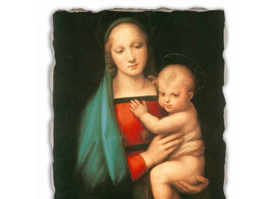 Fresco italian-a făcut Raffaello Sanzio &quot;Madonna del Granduca&quot; Viadurini