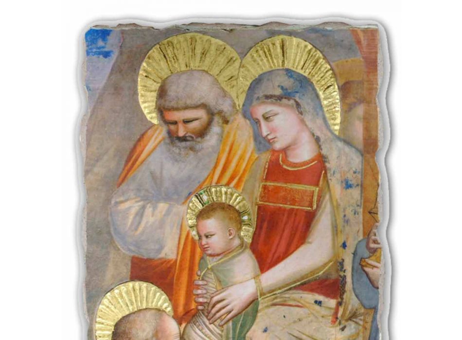 Giotto frescă „Adoratia Magilor“ lucrate manual în Italia Viadurini