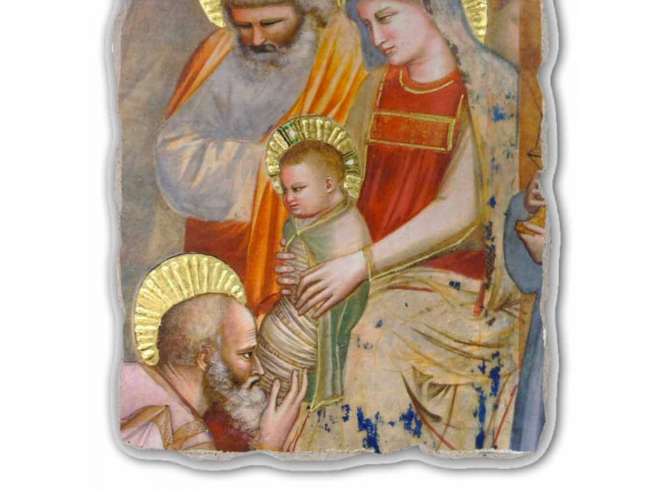 Giotto frescă „Adoratia Magilor“ lucrate manual în Italia